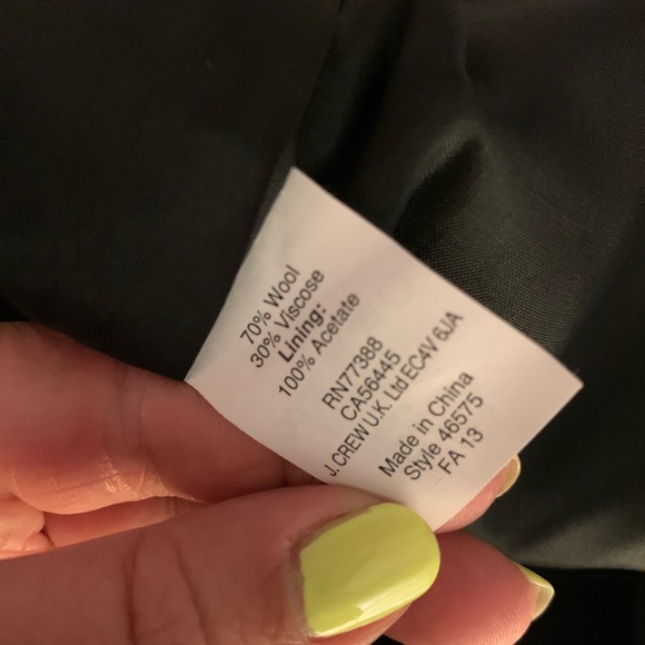 Wardrode Staple!  J. Crew Wool Pencil Skirt - Picture 6 of 6